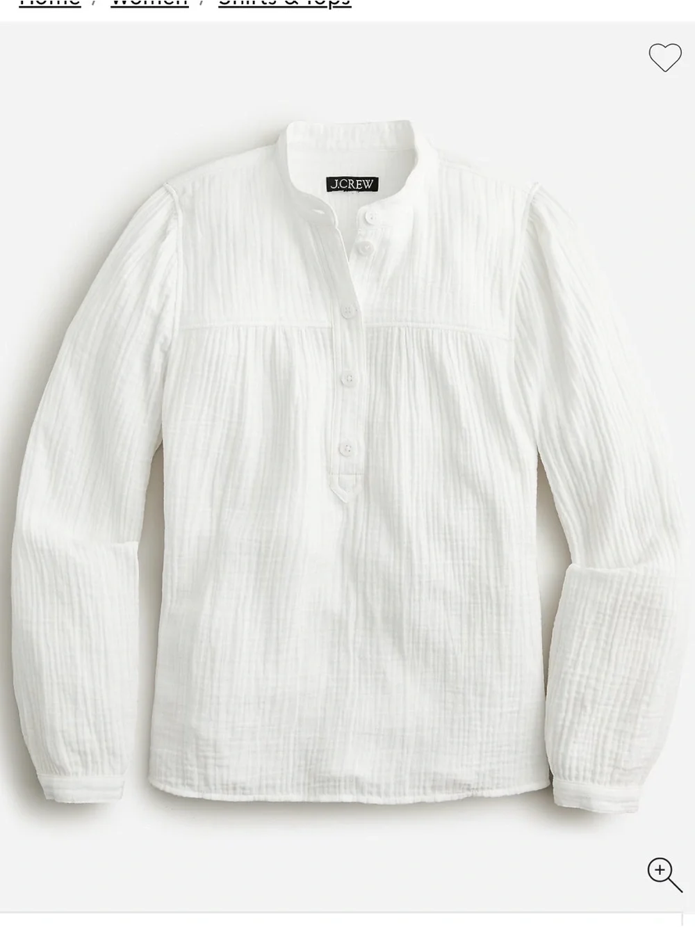 J. Crew lightweight cotton